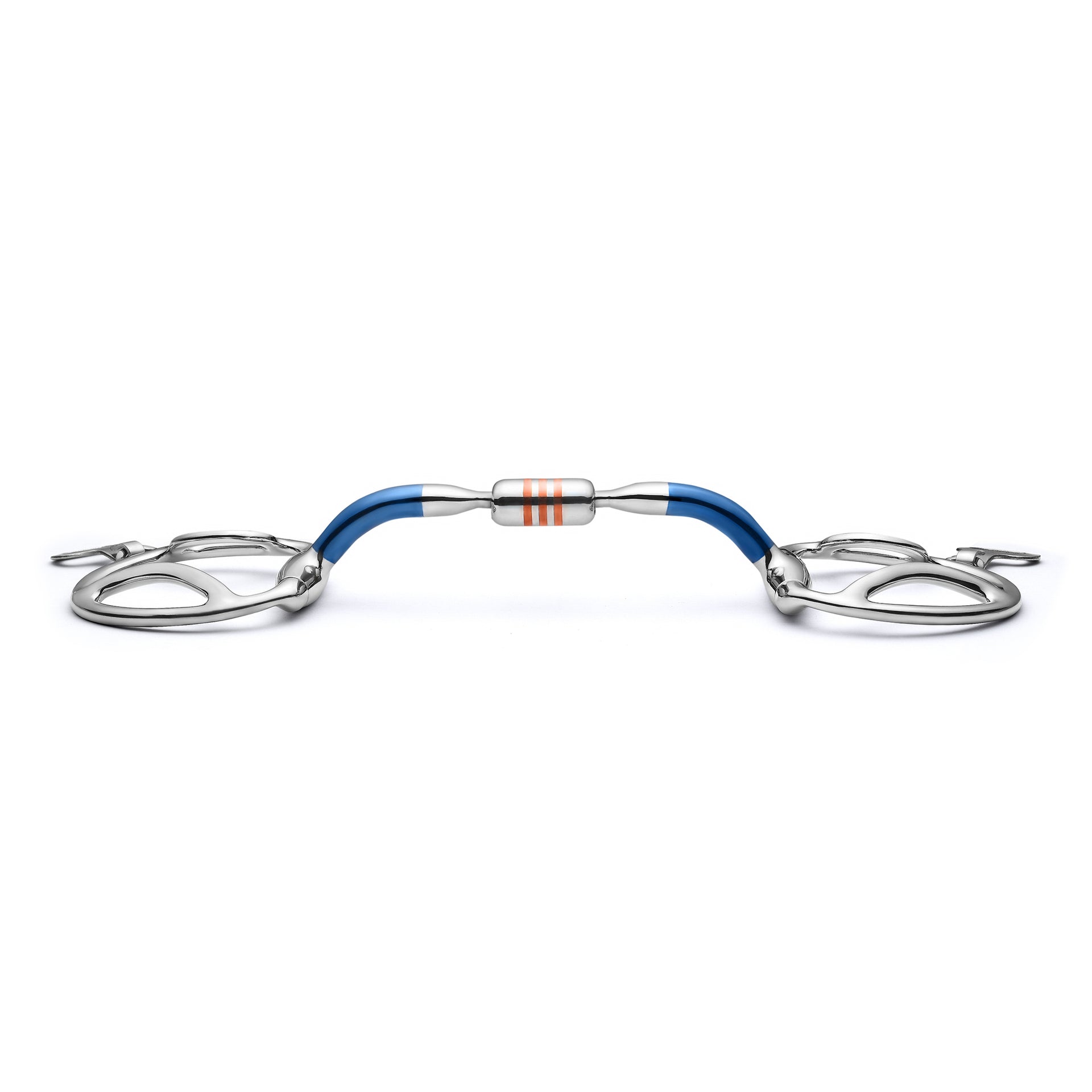Slotted D-Ring Capsule Sweet Iron Snaffle