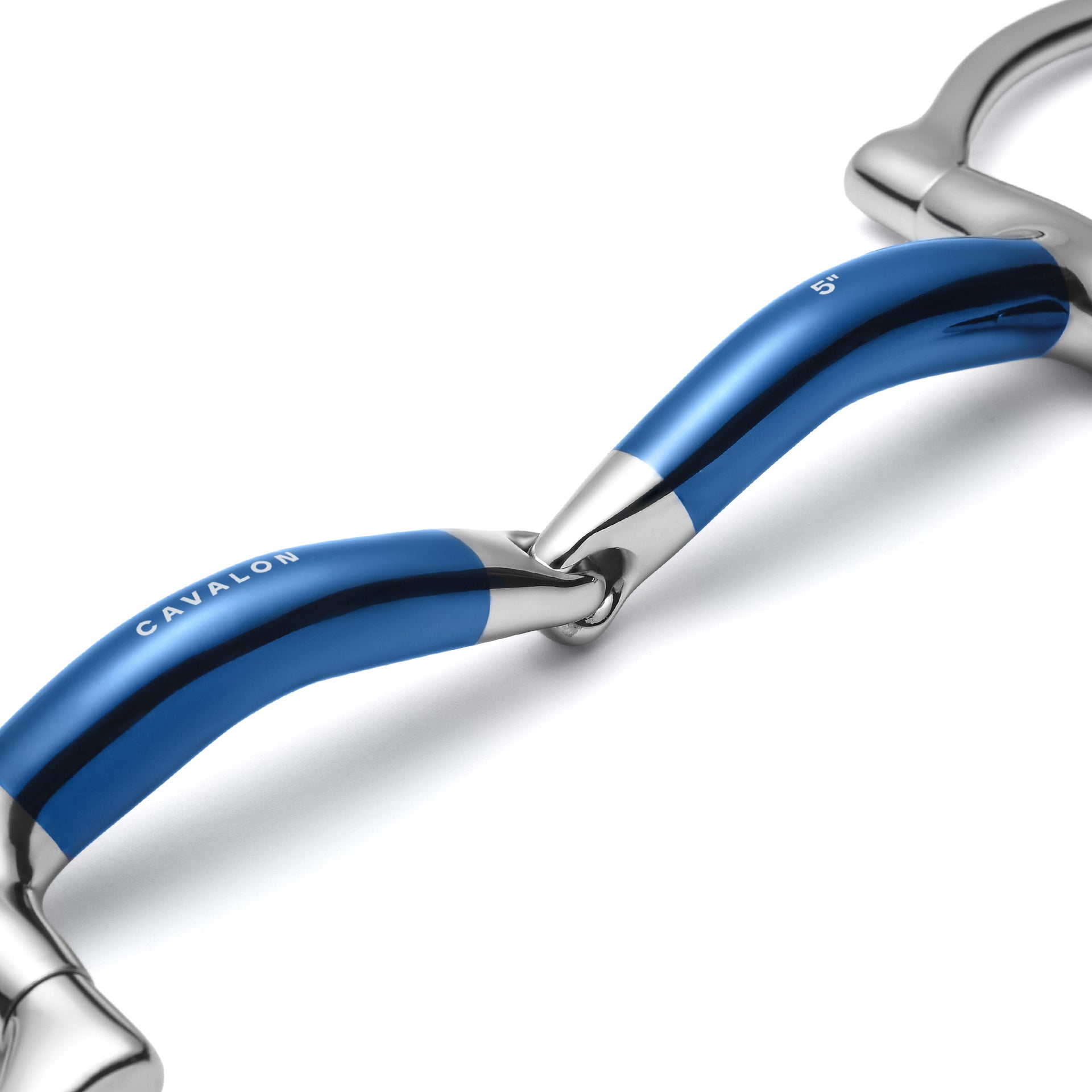 D-Ring Locking Single Joint Sweet Iron Snaffle