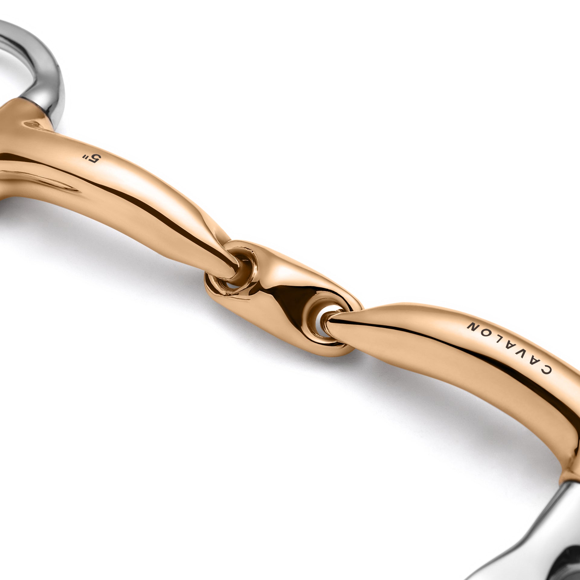 Baucher Lozenge Savor Gold Snaffle