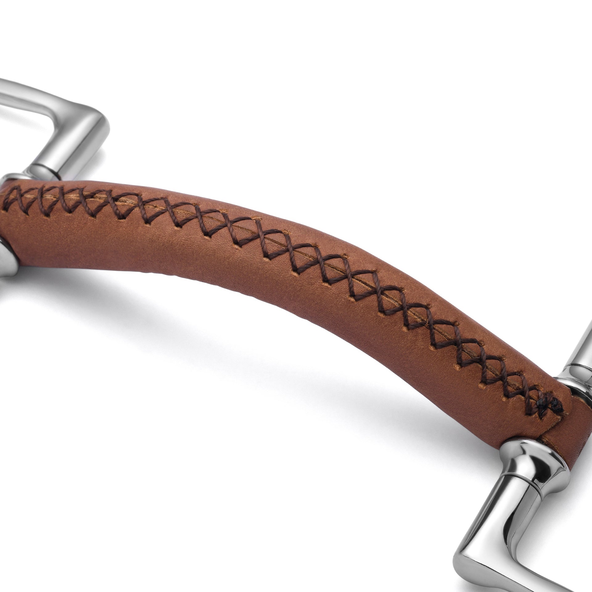 Hunter D-Ring Soft Leather Snaffle