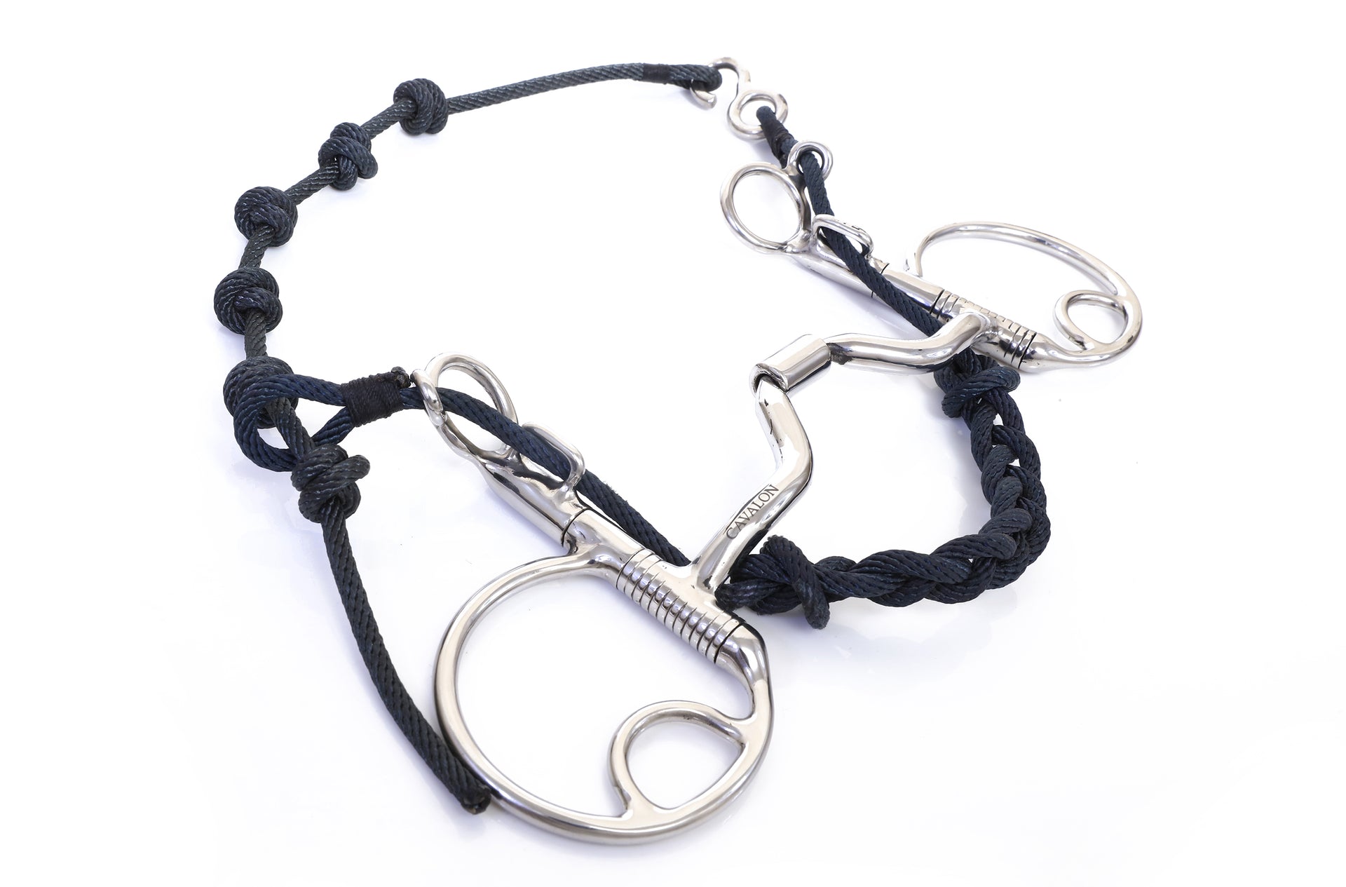 Baucher Low Port Barrel Snaffle with Noseband
