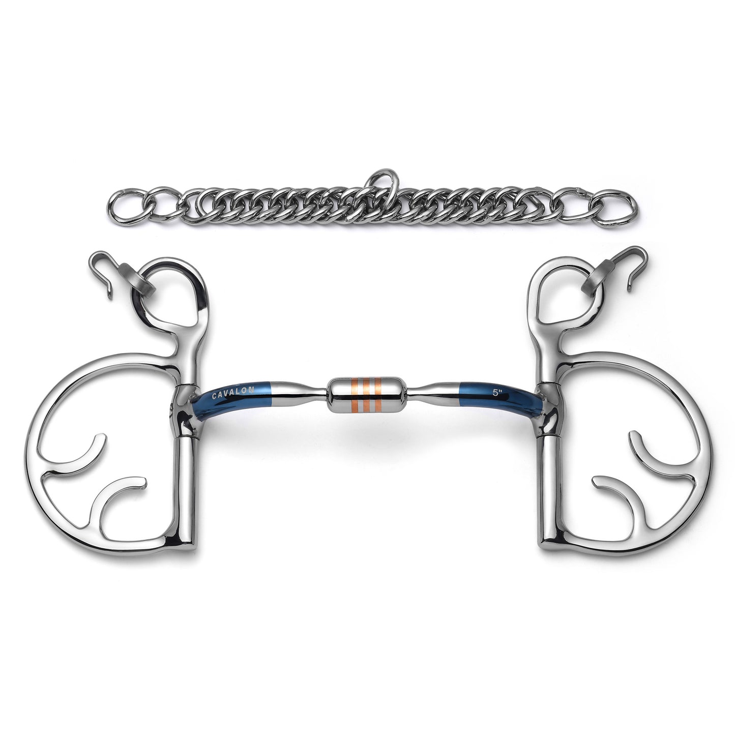 Cavalon Kimberwick Capsule Sweet Iron Curb Bit