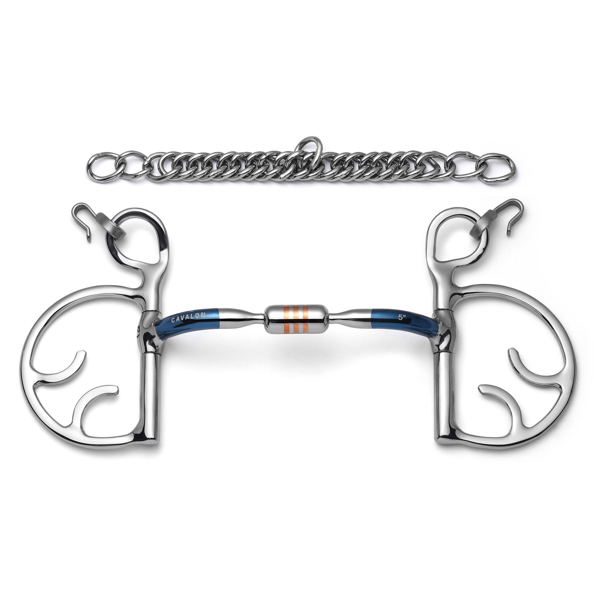Cavalon Kimberwick Capsule Sweet Iron Curb Bit