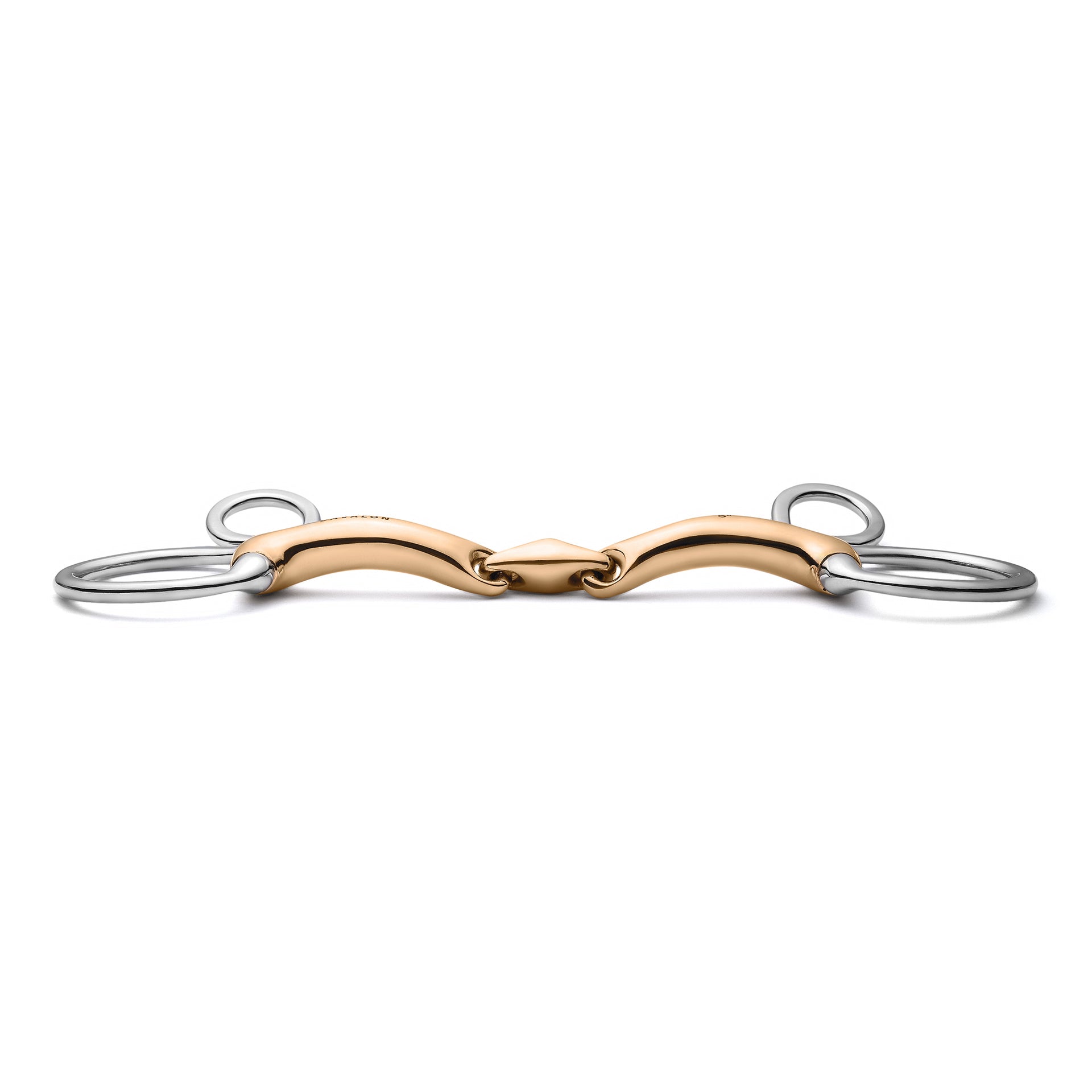 Baucher Lozenge Savor Gold Snaffle