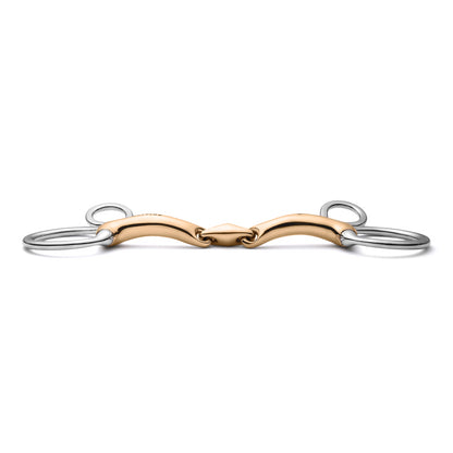Baucher Lozenge Savor Gold Snaffle