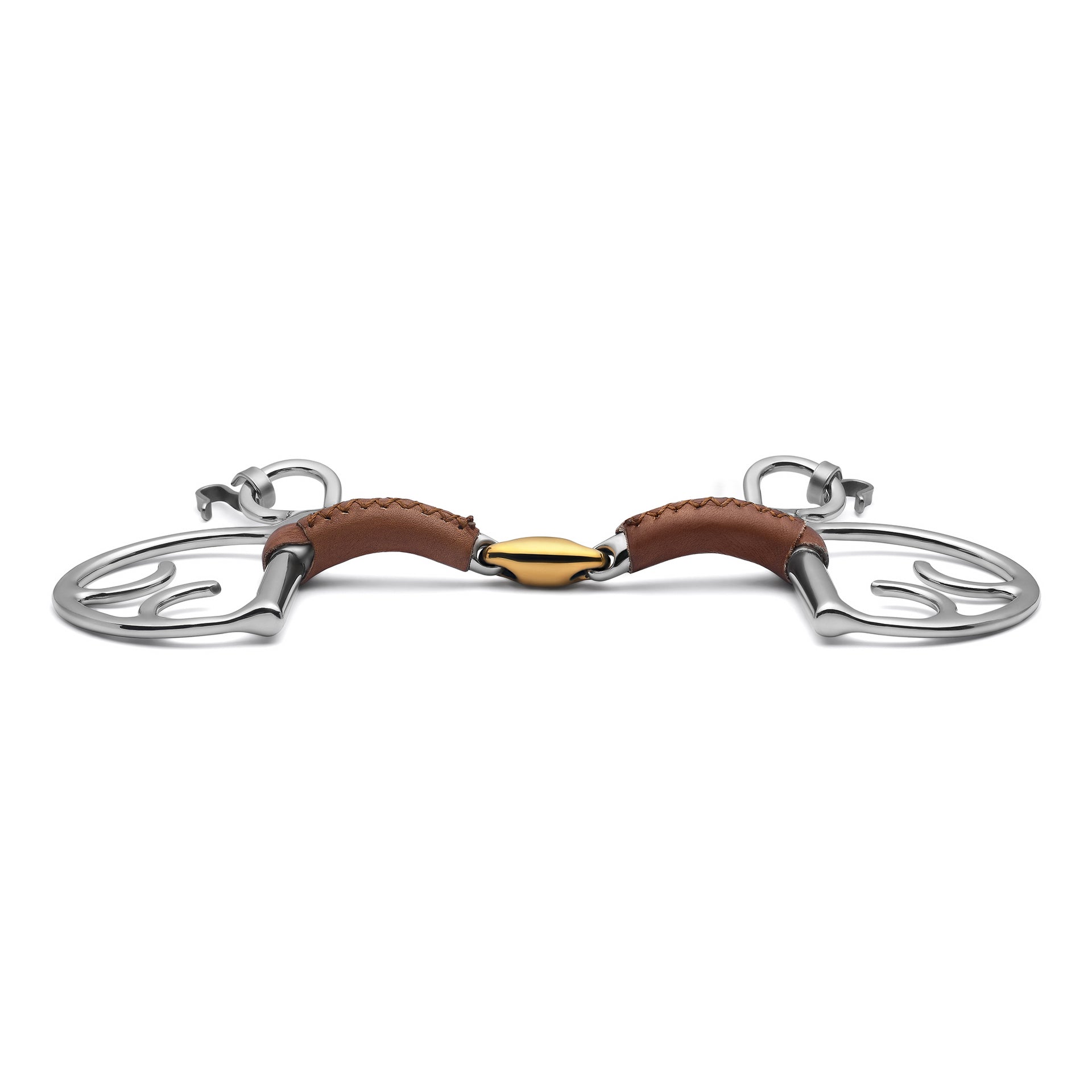 Kimberwick Lozenge Leather Covered Curb