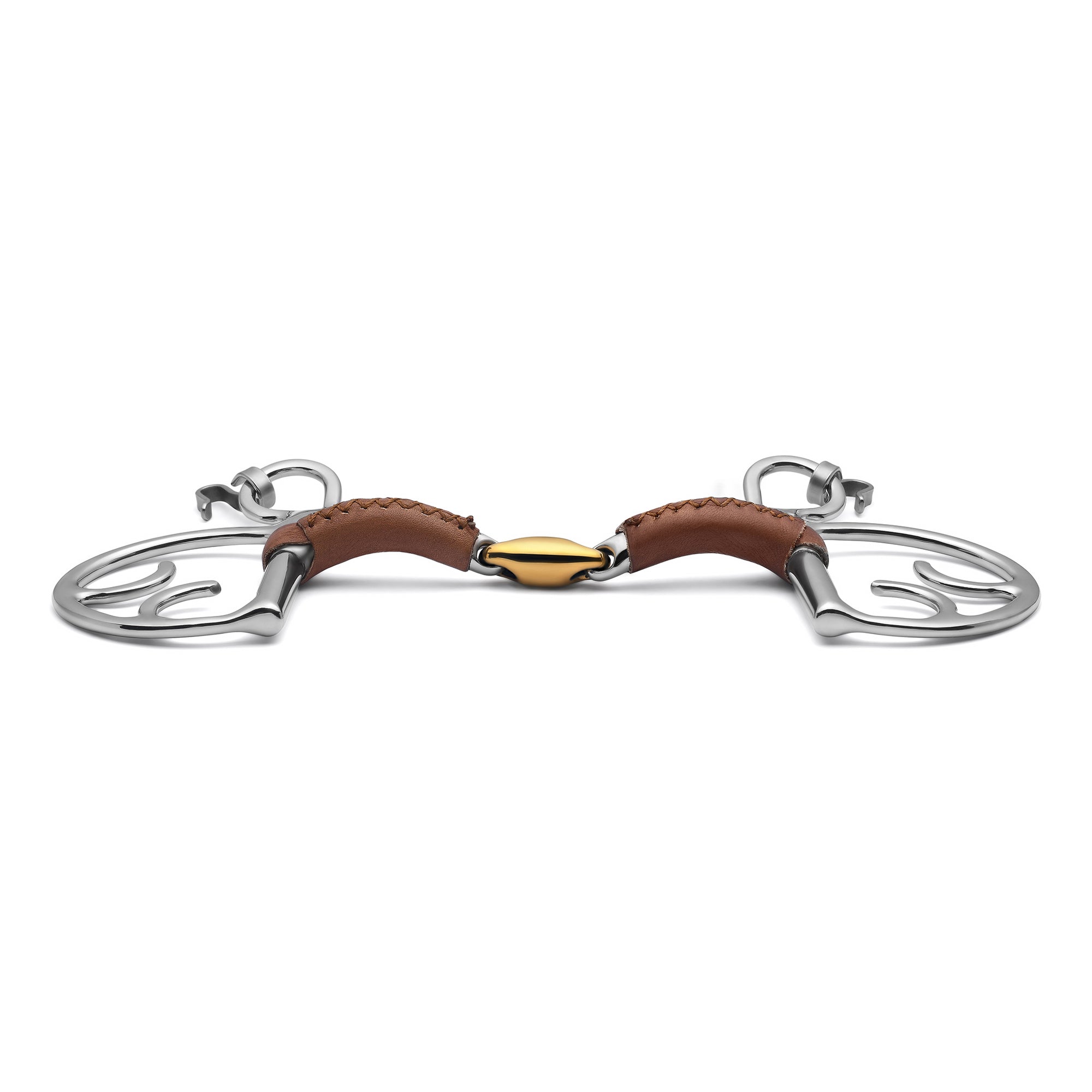Kimberwick Lozenge Leather Covered Curb