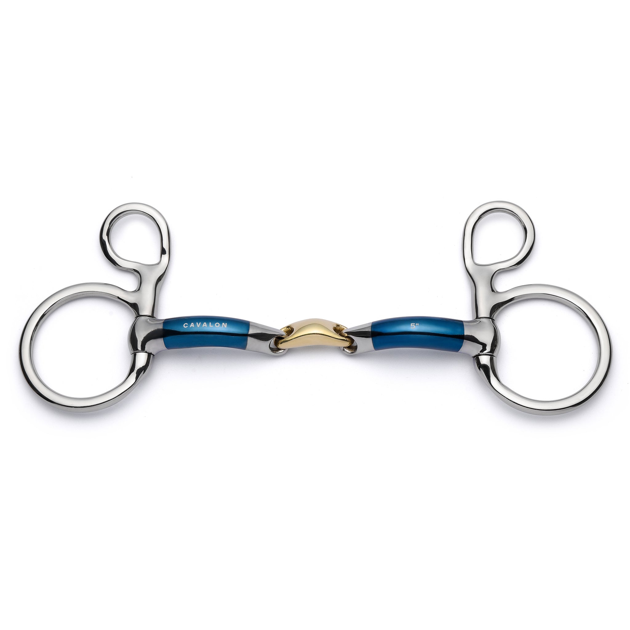 Korsteel Filetto Snaffle Full Cheek In Sweet Iron – Misura 5 1/2 Pollici (140mm)