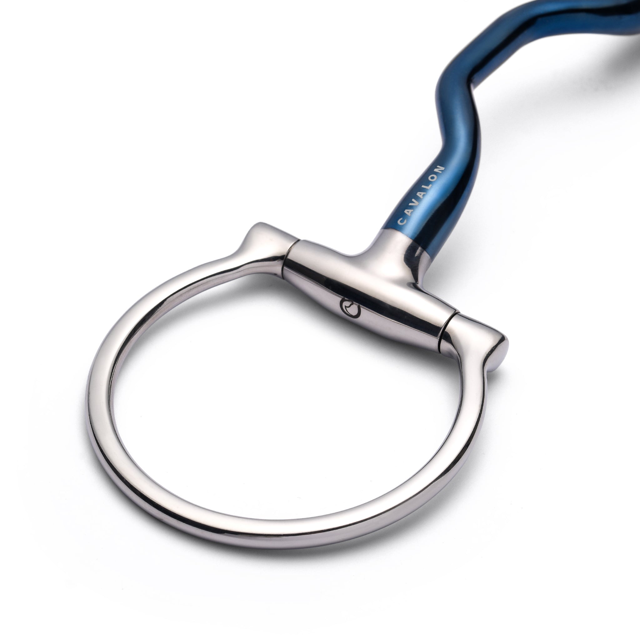 D-Ring Low Port Mullen Sweet Iron Snaffle - Cavalon