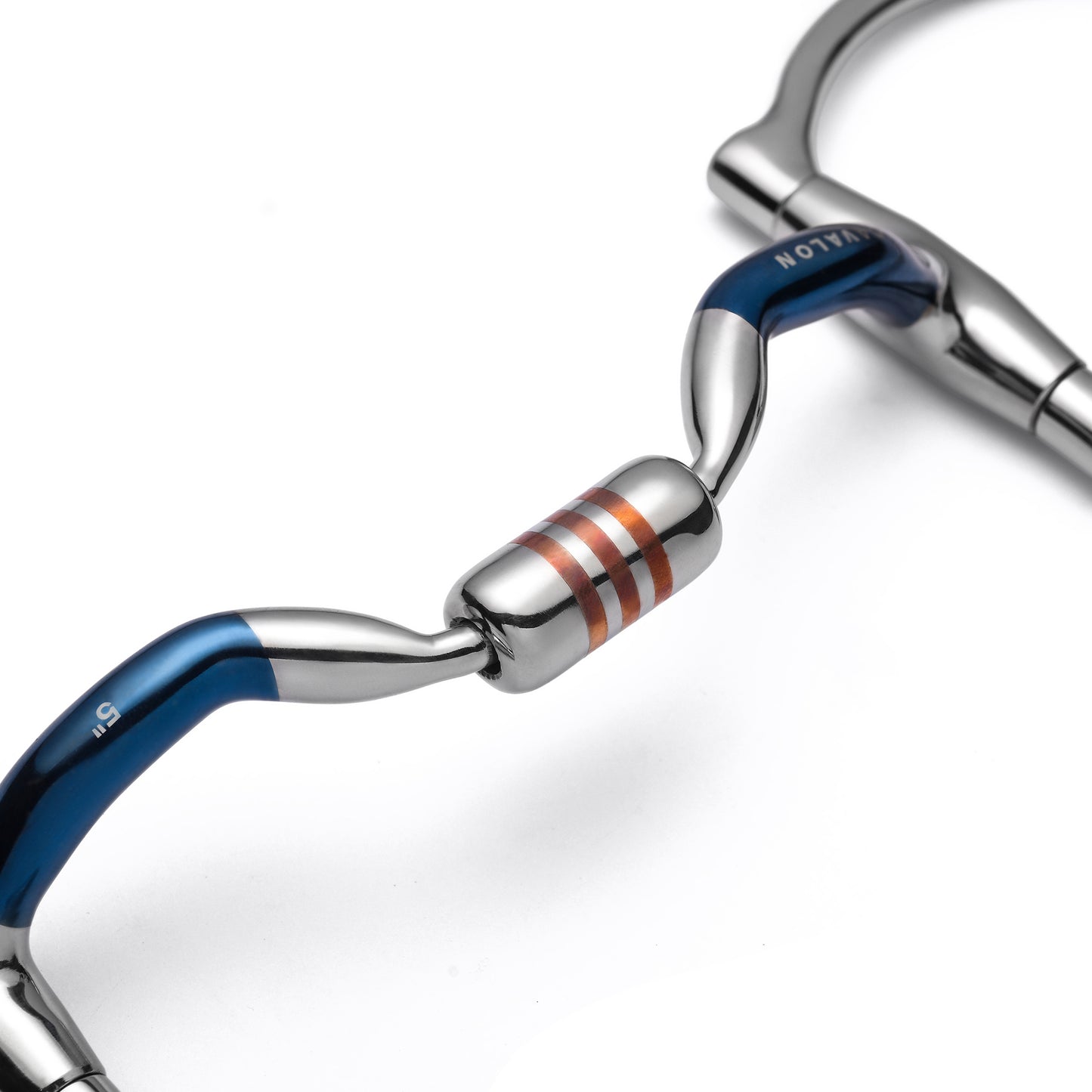 D-Ring Low Port Capsule Sweet Iron Snaffle