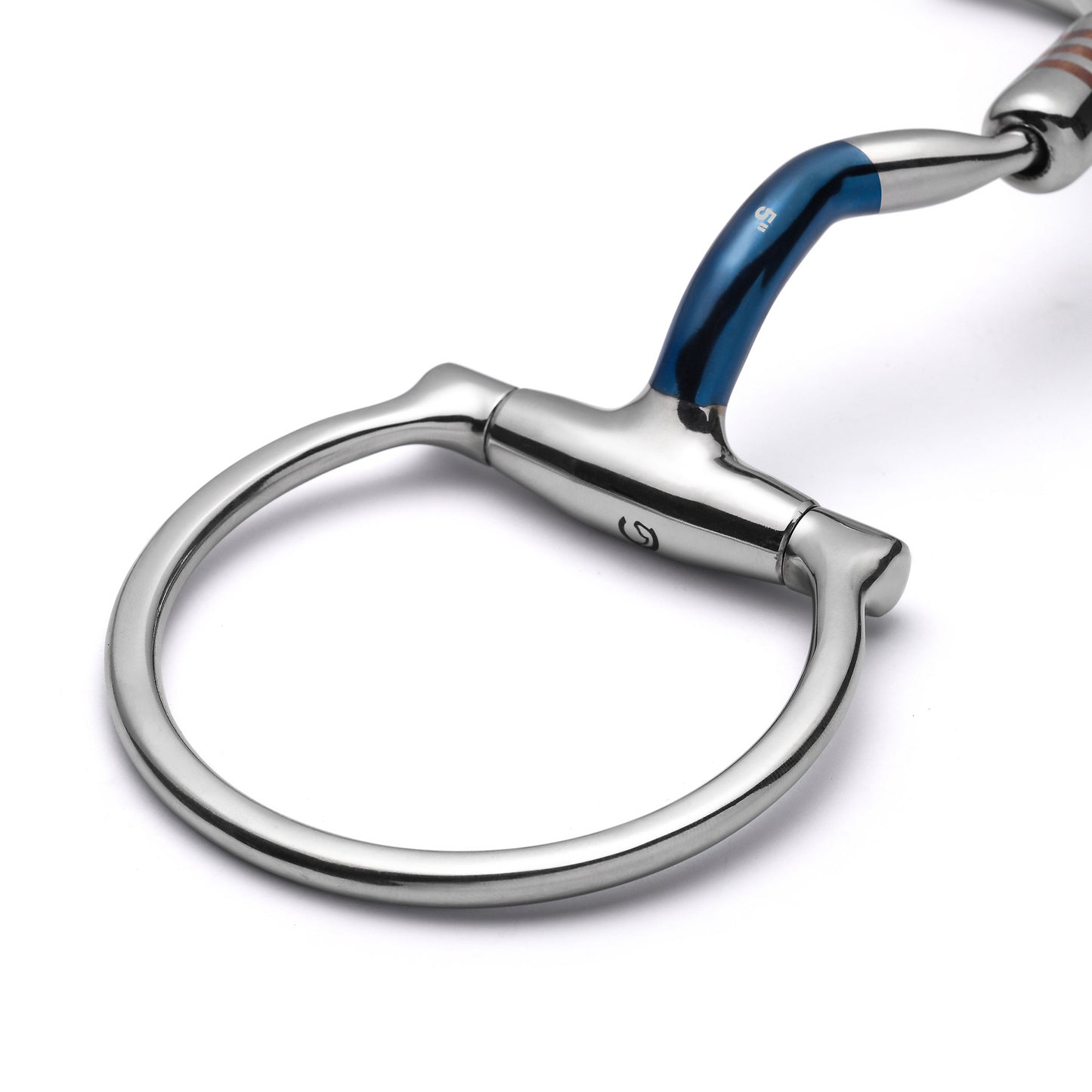 D-Ring Low Port Capsule Sweet Iron Snaffle