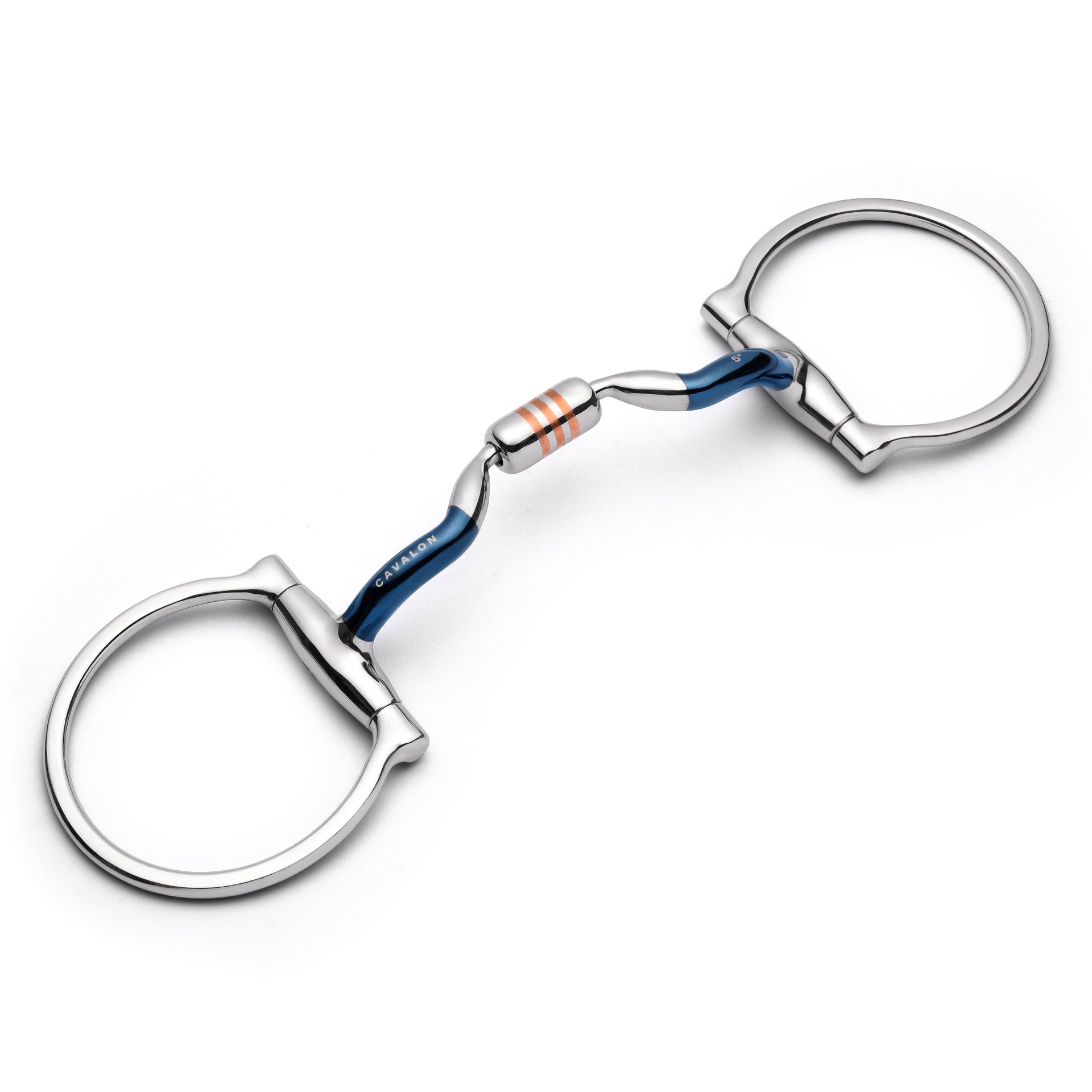 D-Ring Low Port Capsule Sweet Iron Snaffle