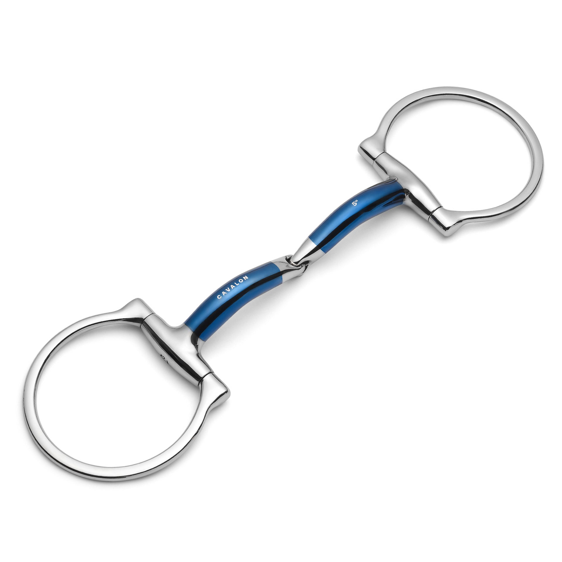 D-Ring Locking Single Joint Sweet Iron Snaffle