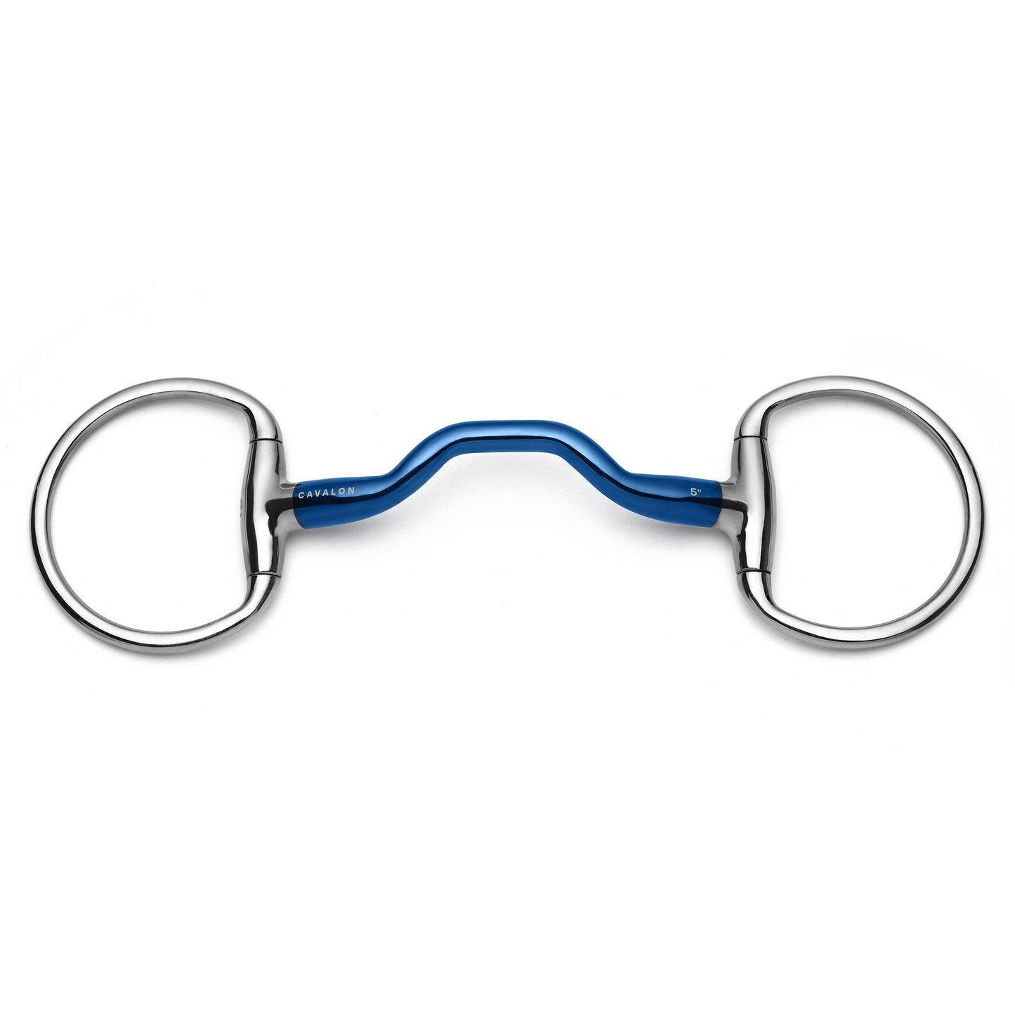 Cavalon Eggbutt Low Port Mullen Sweet Iron Snaffle Bit