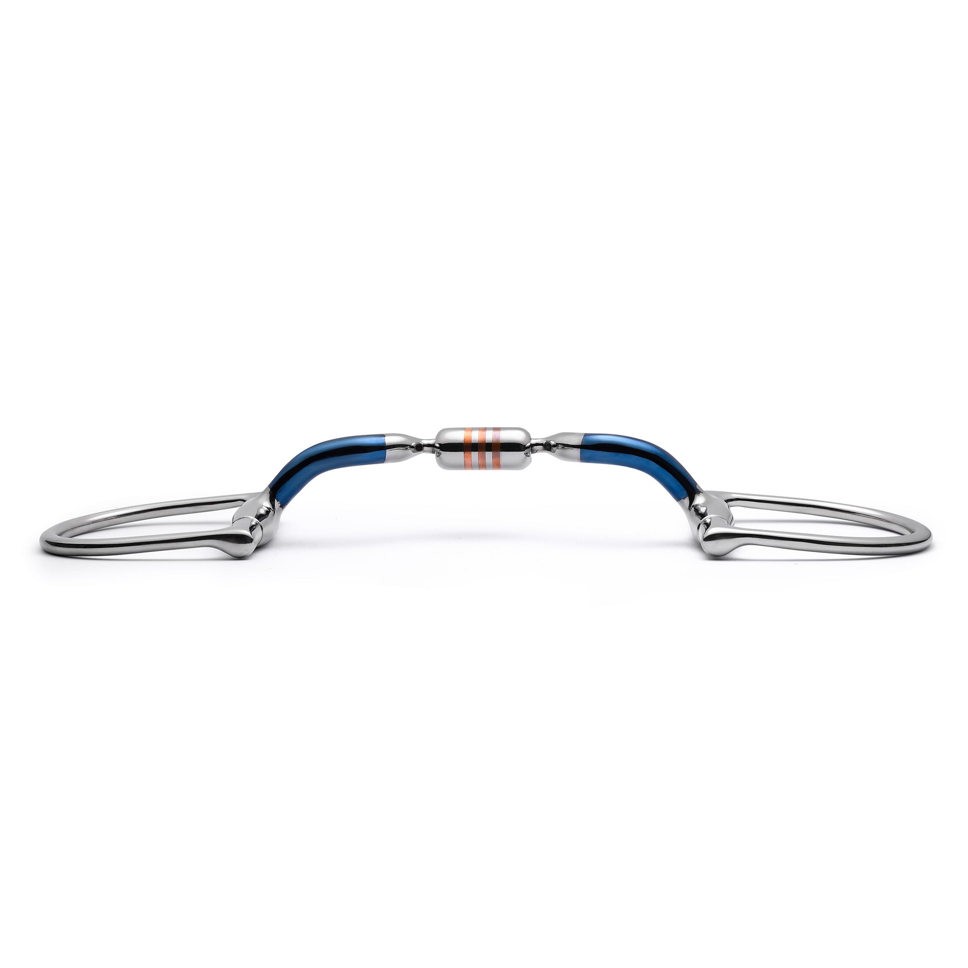 Shires Sweet Iron Copper Roller Bradoon Snaffle Bit 5 1/4 inch Silver Shires Sweet Iron Copper Roller Bradoon Snaffle Bit 5 1/4 inch Silver