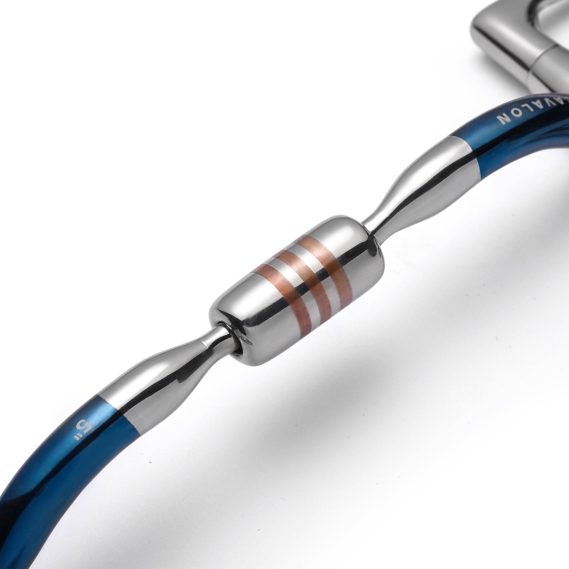 Hunter D-Ring Capsule Sweet Iron Snaffle