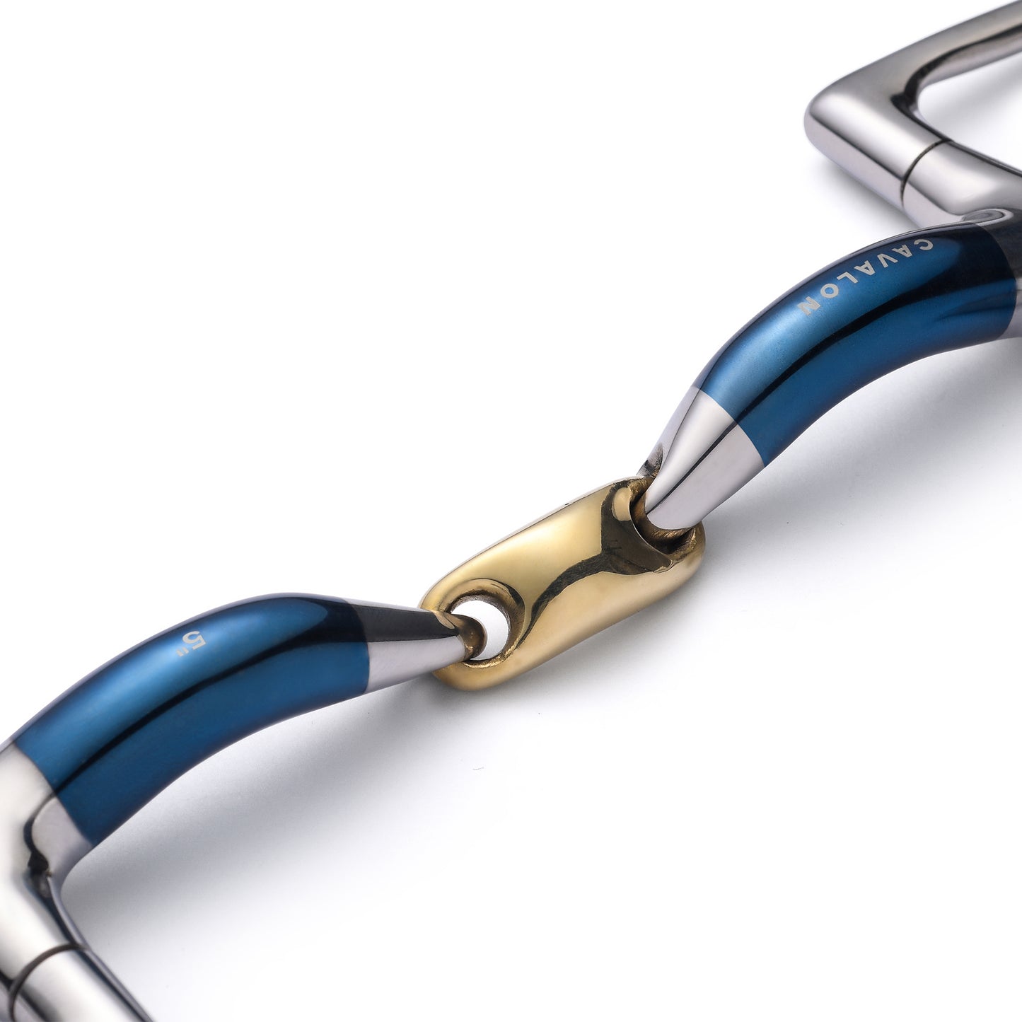 Hunter D-Ring Lozenge Sweet Iron Snaffle