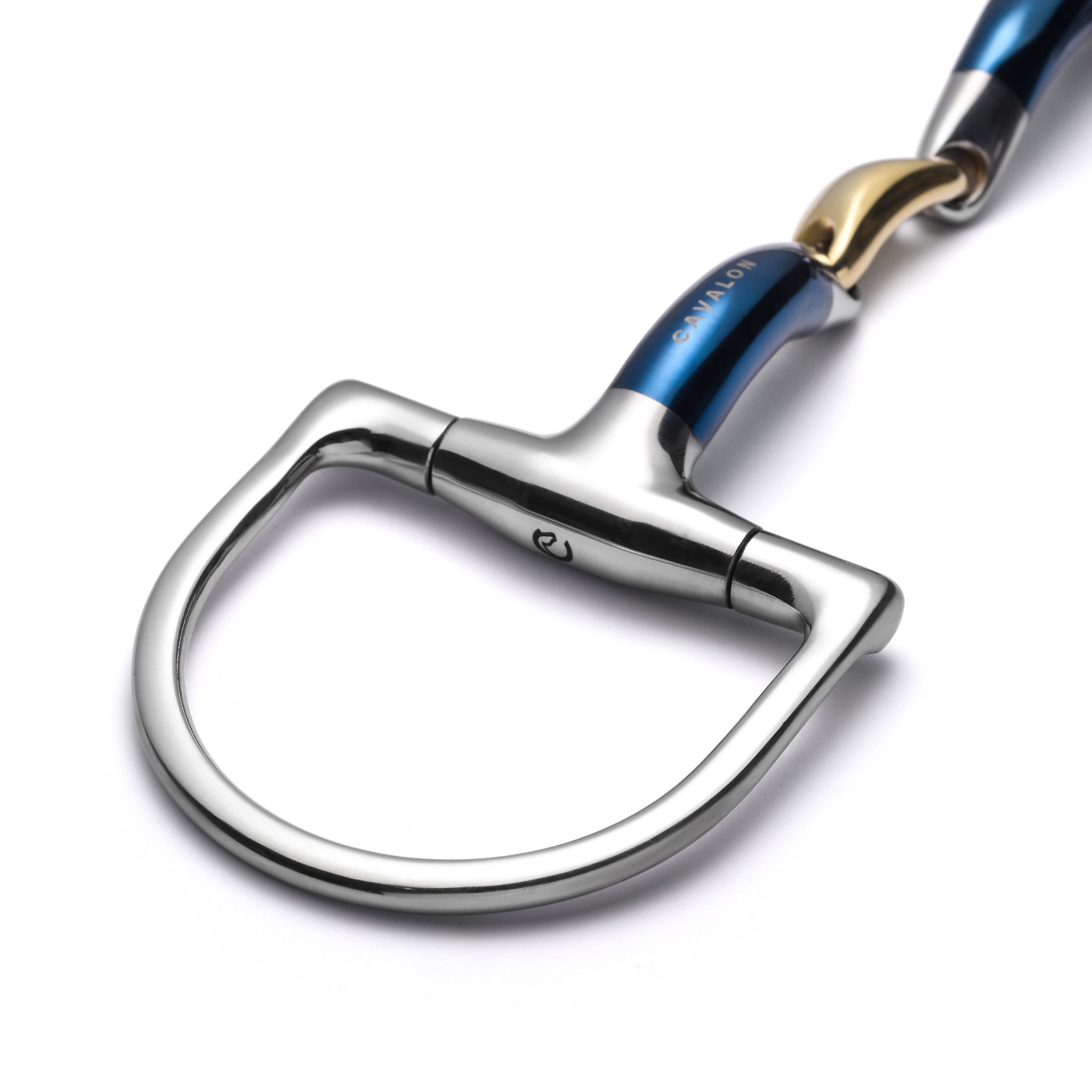 Hunter D-Ring Lozenge Sweet Iron Snaffle - Cavalon