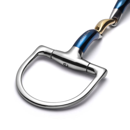 Hunter D-Ring Lozenge Sweet Iron Snaffle