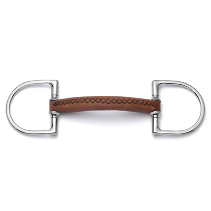 Cavalon Hunter D-Ring Soft Leather Snaffle Bit