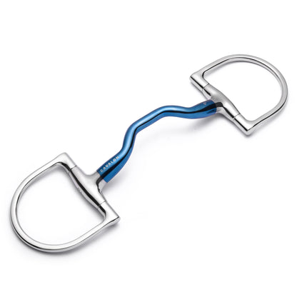 Hunter D-Ring Low Port Mullen Sweet Iron Snaffle