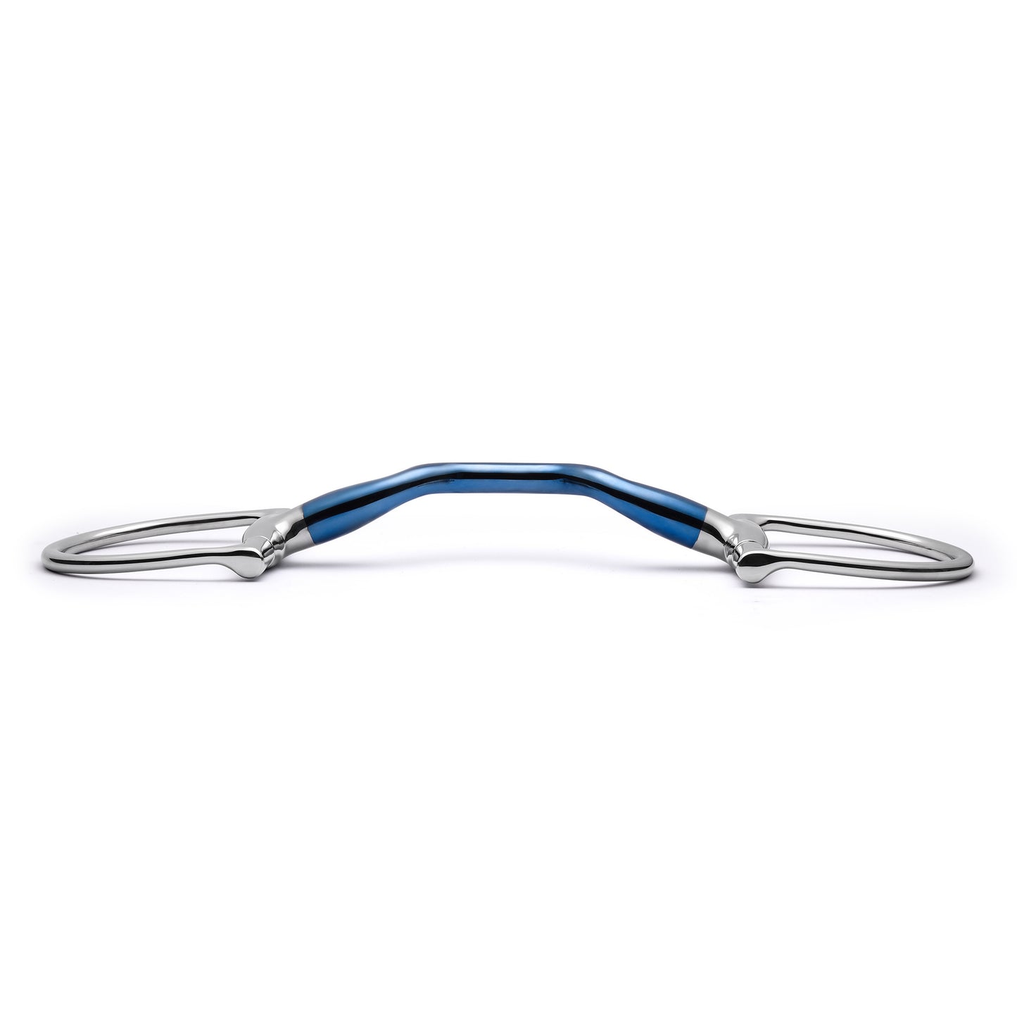 Hunter D-Ring Low Port Mullen Sweet Iron Snaffle