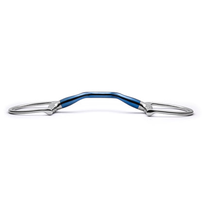 Hunter D-Ring Low Port Mullen Sweet Iron Snaffle