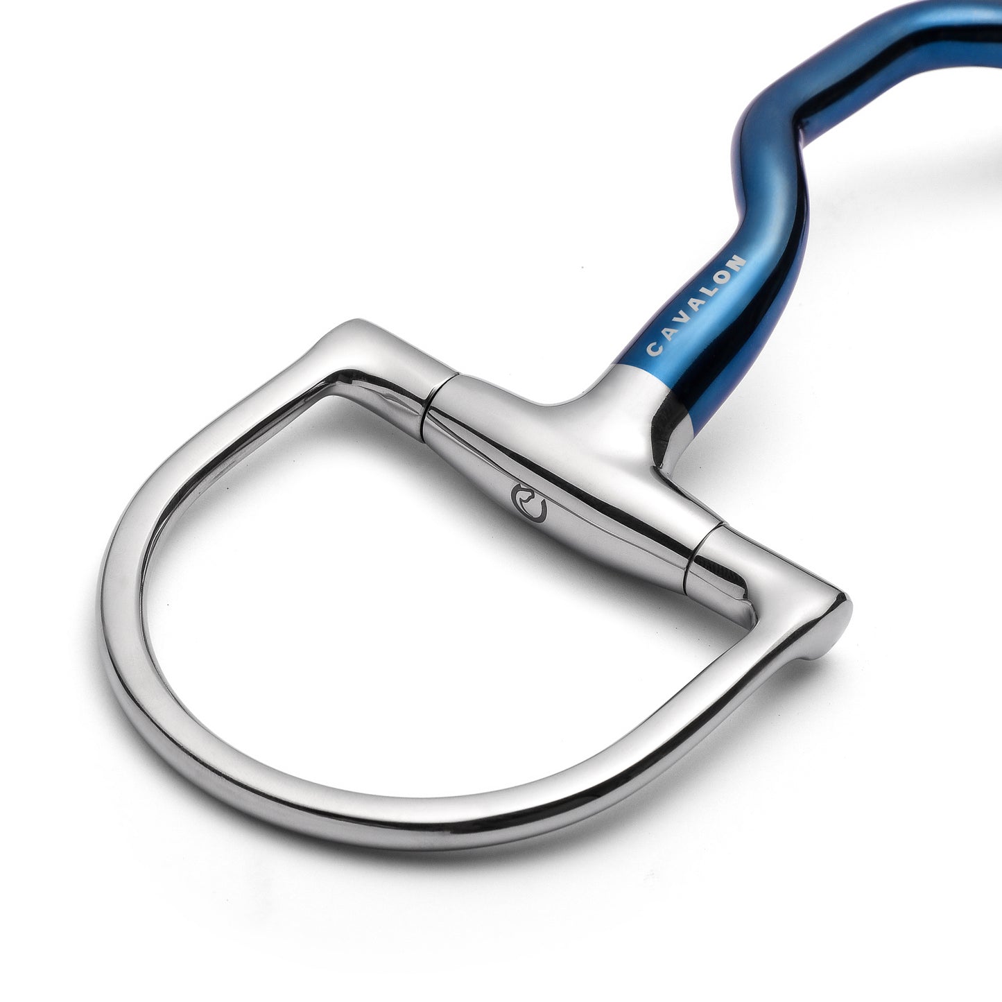 Hunter D-Ring Low Port Mullen Sweet Iron Snaffle