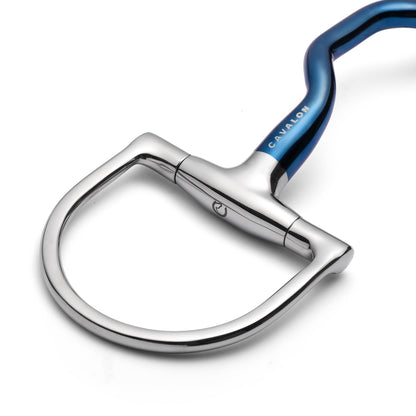 Hunter D-Ring Low Port Mullen Sweet Iron Snaffle