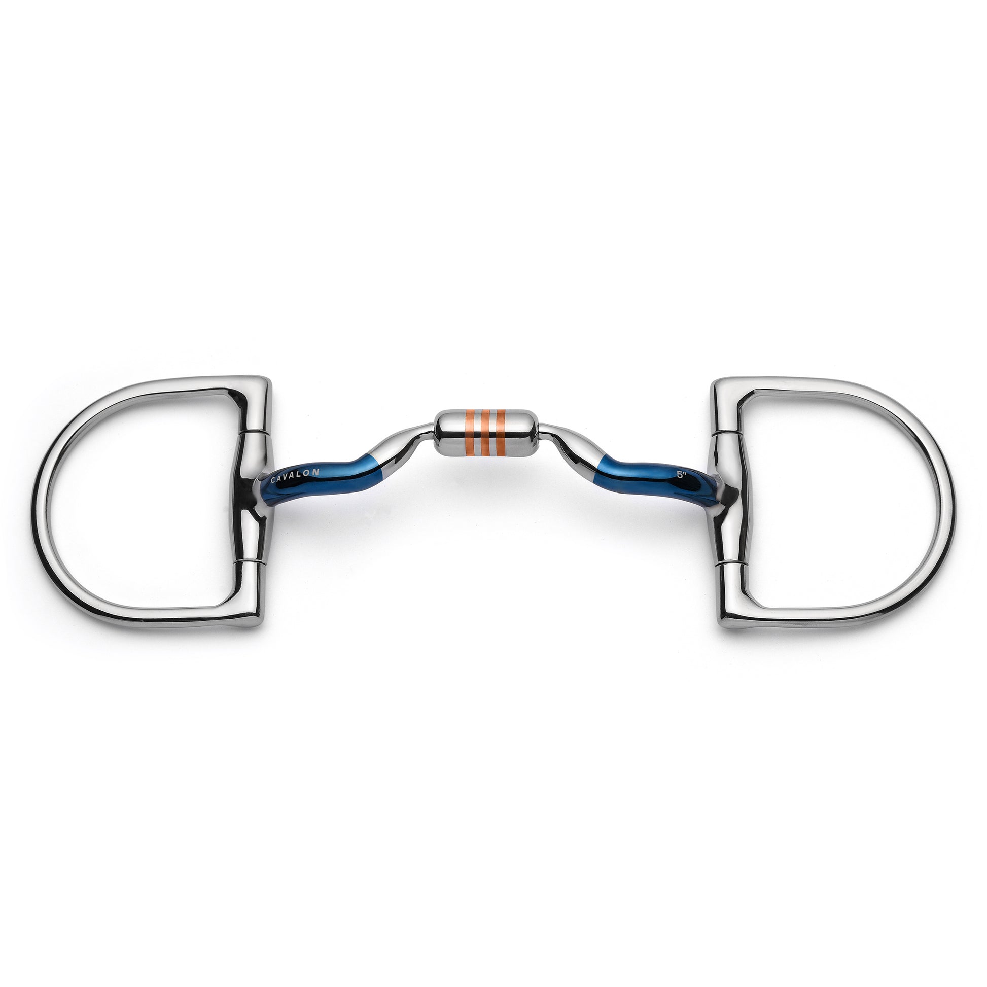 Cavalon Hunter D Low Port Capsule Sweet Iron Snaffle Bit