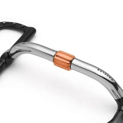 Kimberwick Uxeter Slotted Pivot Cricket Roller Silver Dotted Curb