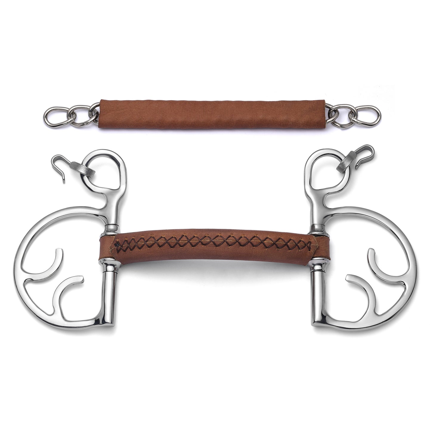 Cavalon Kimberwick Soft Leather Curb Bit