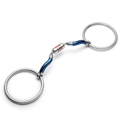 Loose Ring Low Port Capsule Sweet Iron Snaffle