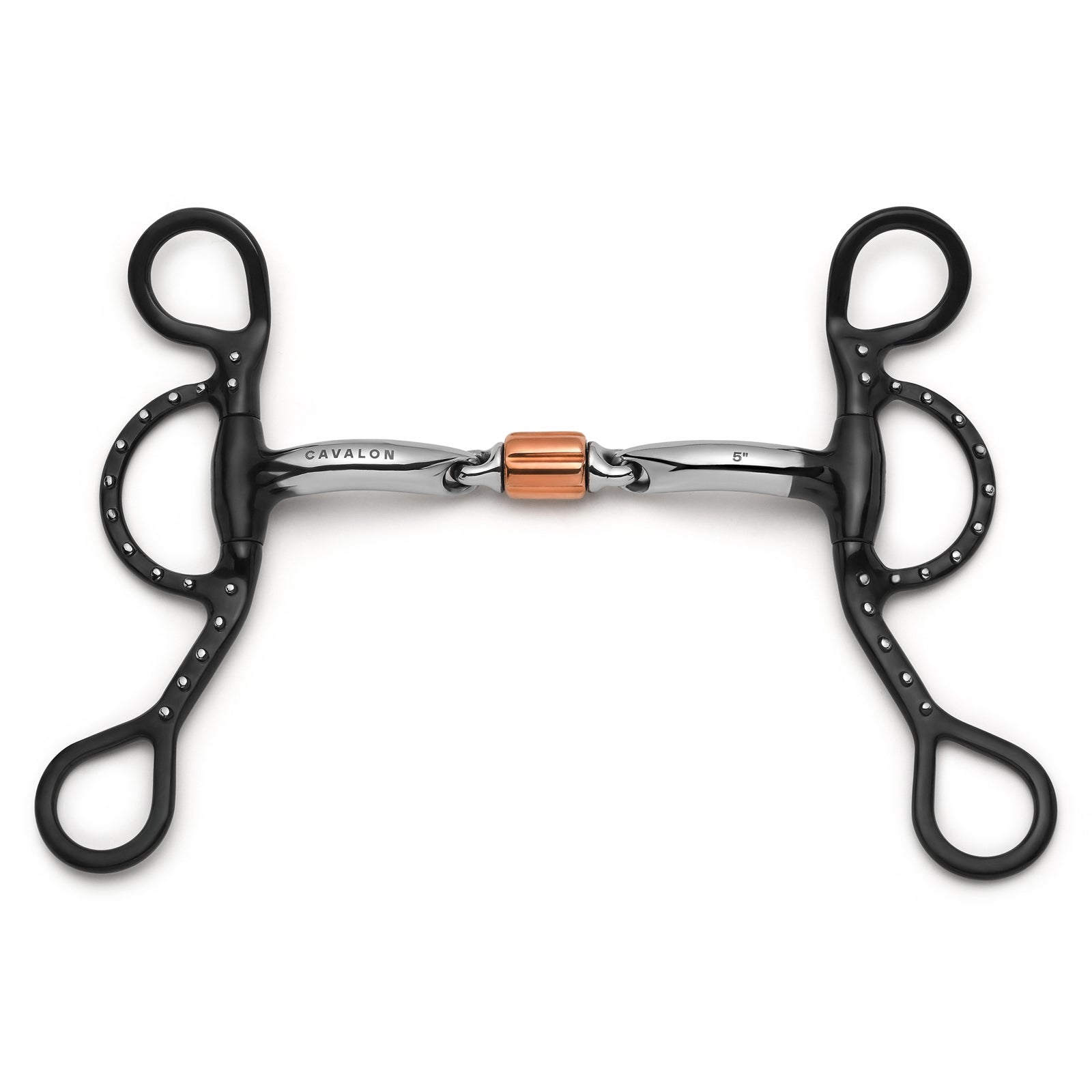 Argentine 3-Piece Cricket Roller Silver Dotted Curb