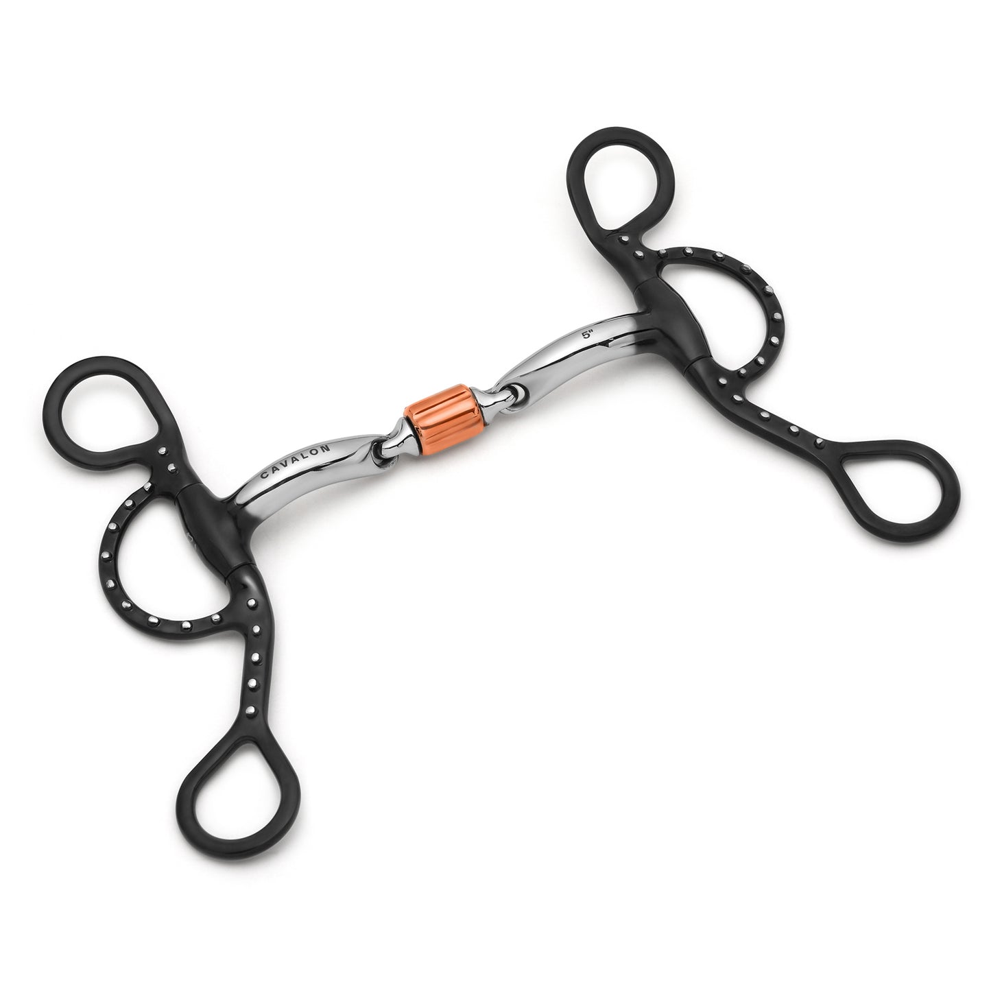 Argentine 3-Piece Cricket Roller Silver Dotted Curb