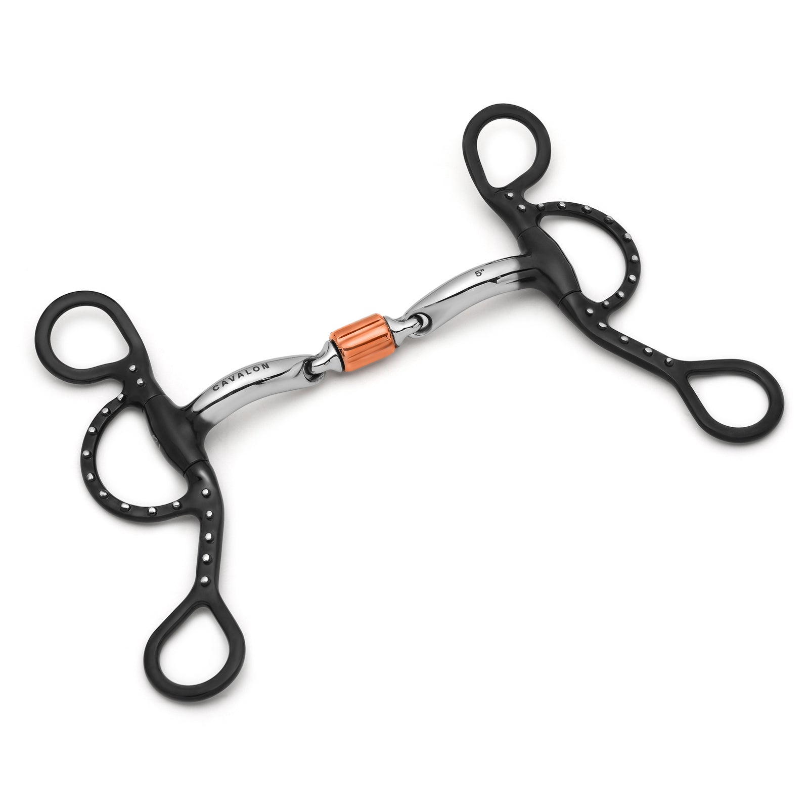 Argentine 3-Piece Cricket Roller Silver Dotted Curb