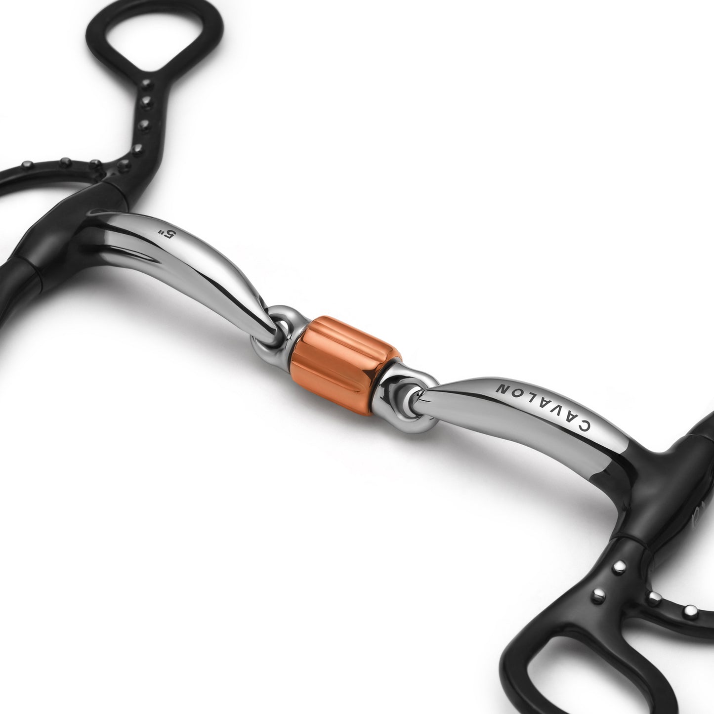 Argentine 3-Piece Cricket Roller Silver Dotted Curb