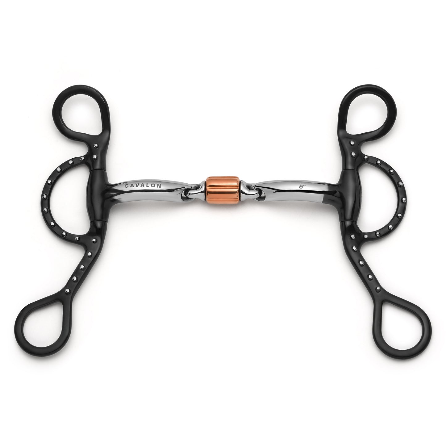 Argentine 3-Piece Cricket Roller Silver Dotted Curb