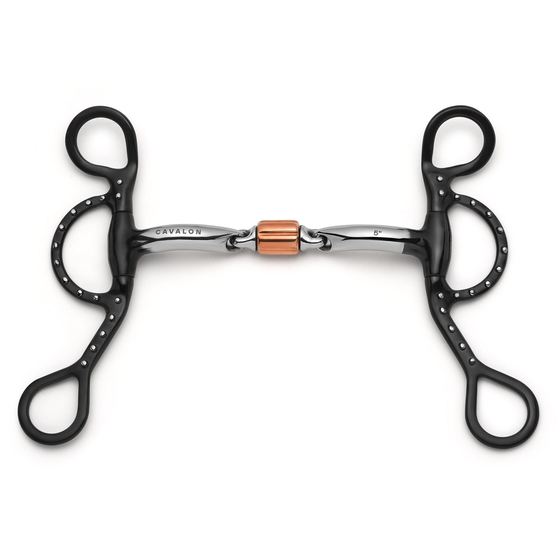 Argentine 3-Piece Cricket Roller Silver Dotted Curb