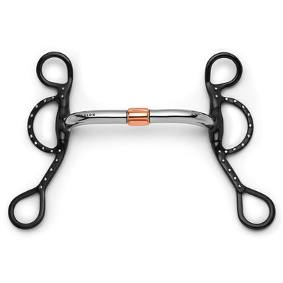 Argentine Pivot Cricket Roller Silver Dotted Curb