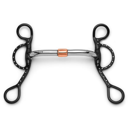 Argentine Pivot Cricket Roller Silver Dotted Curb