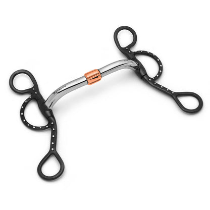 Argentine Pivot Cricket Roller Silver Dotted Curb