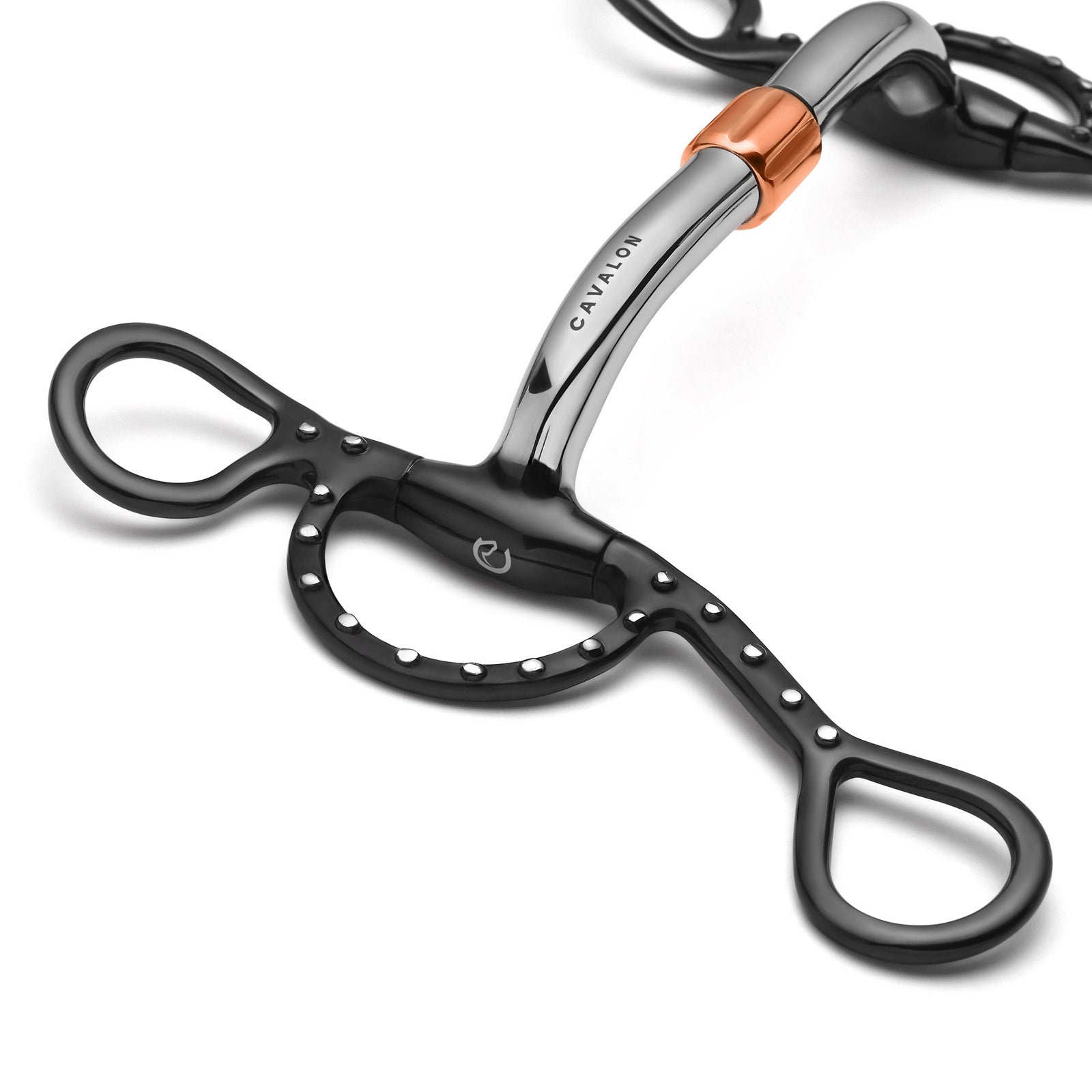 Argentine Pivot Cricket Roller Silver Dotted Curb