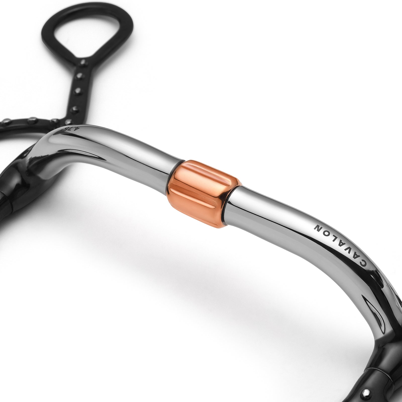 Argentine Pivot Cricket Roller Silver Dotted Curb