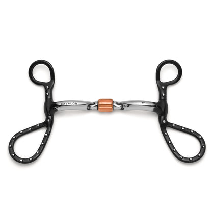 Teardrop Shank 3-Piece Cricket Roller Silver Dotted Curb