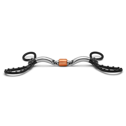 Teardrop Shank 3-Piece Cricket Roller Silver Dotted Curb